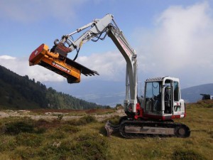 Mulcher-Einsatz Wattenberg