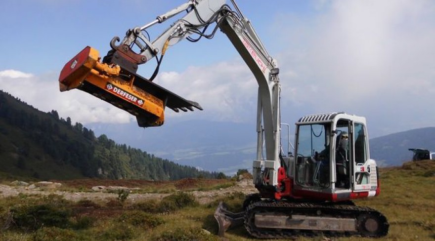 Mulcher-Einsatz Wattenberg